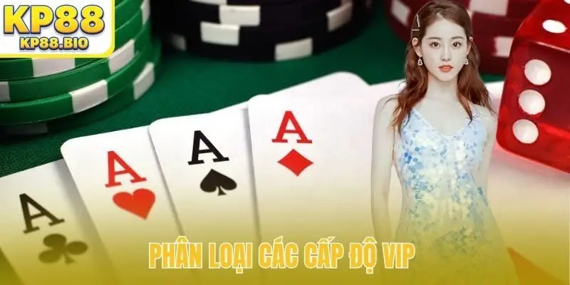 Phân loại các cấp độ VIP